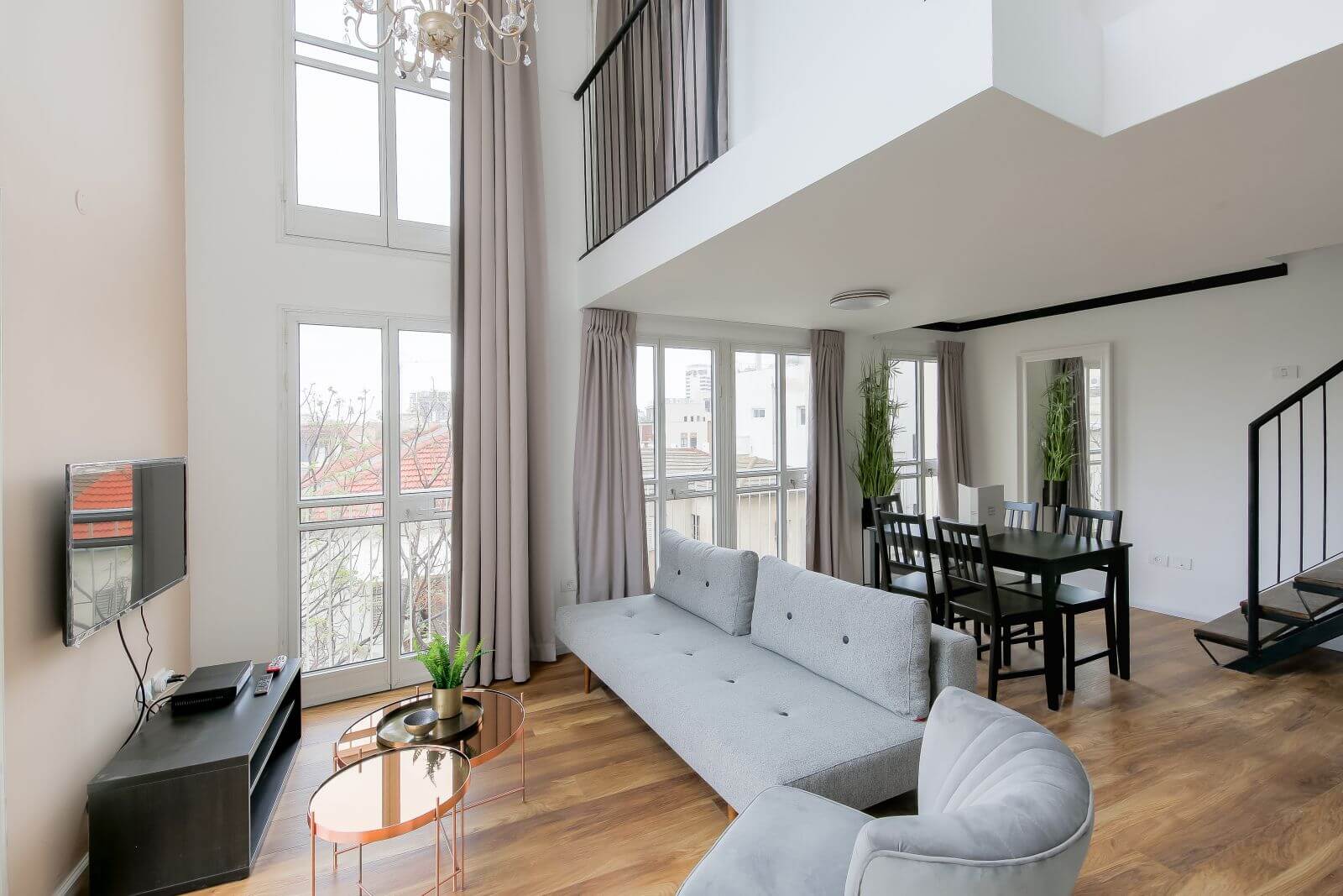 Superior duplex apartment 205 with premium amenities