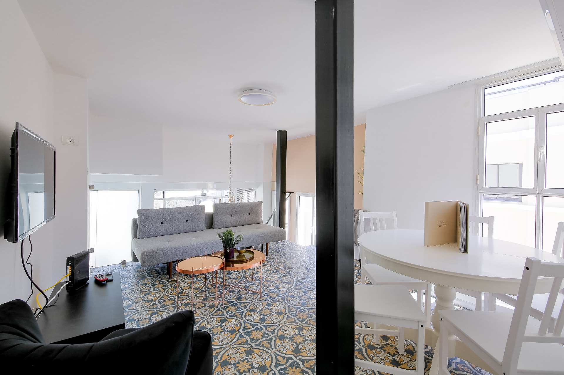 Stylish preparation area