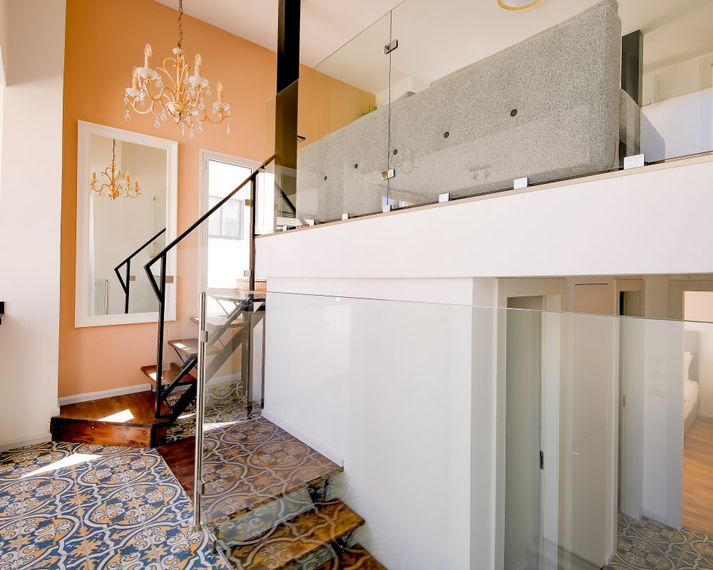 Modern mezzanine with elegant design