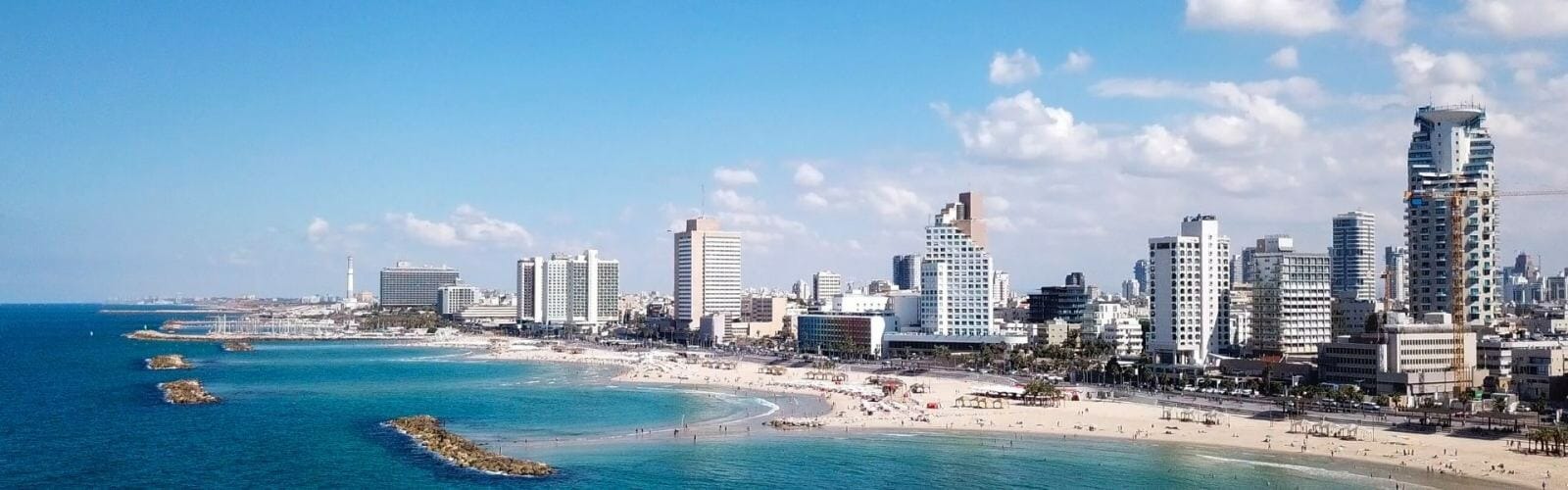 Florentin district Tel Aviv panoramic view